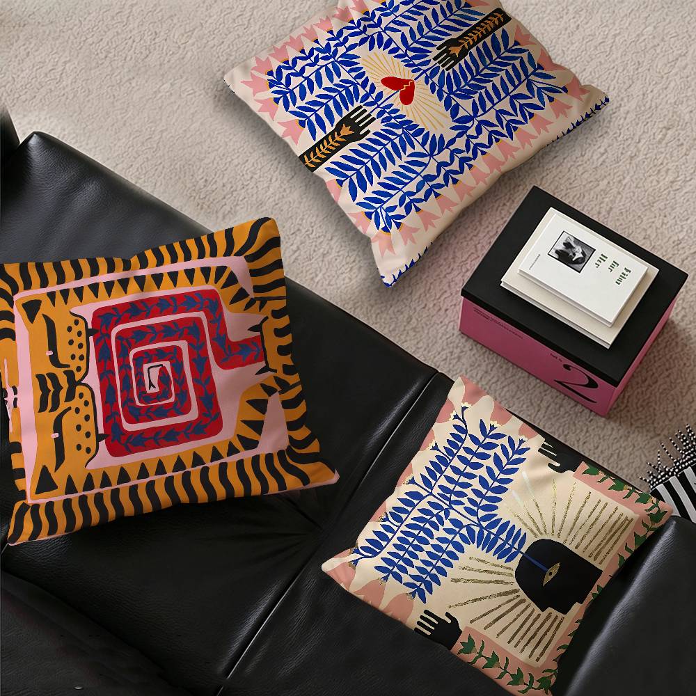 Egypt Colorful Abstract Tiger  - đánh giá và giá Home Textiles Egypt