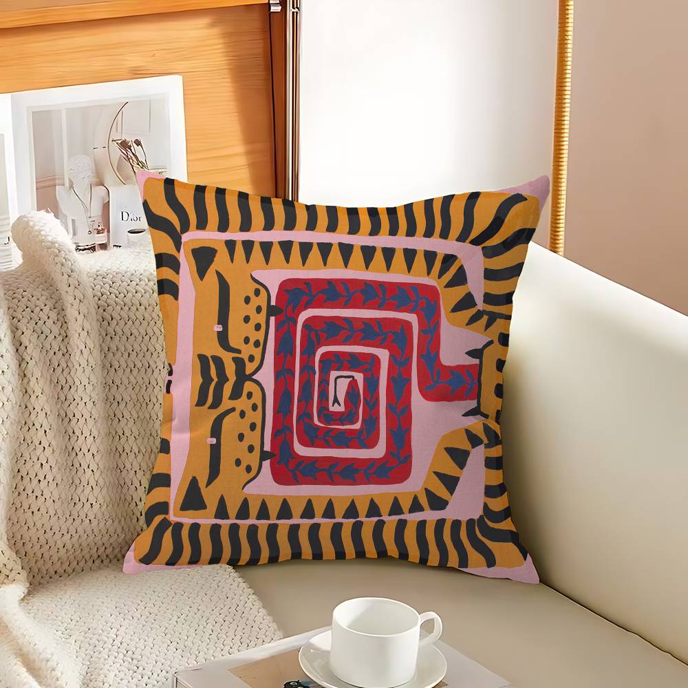 Egypt Colorful Abstract Tiger  - đánh giá và giá Home Textiles Egypt