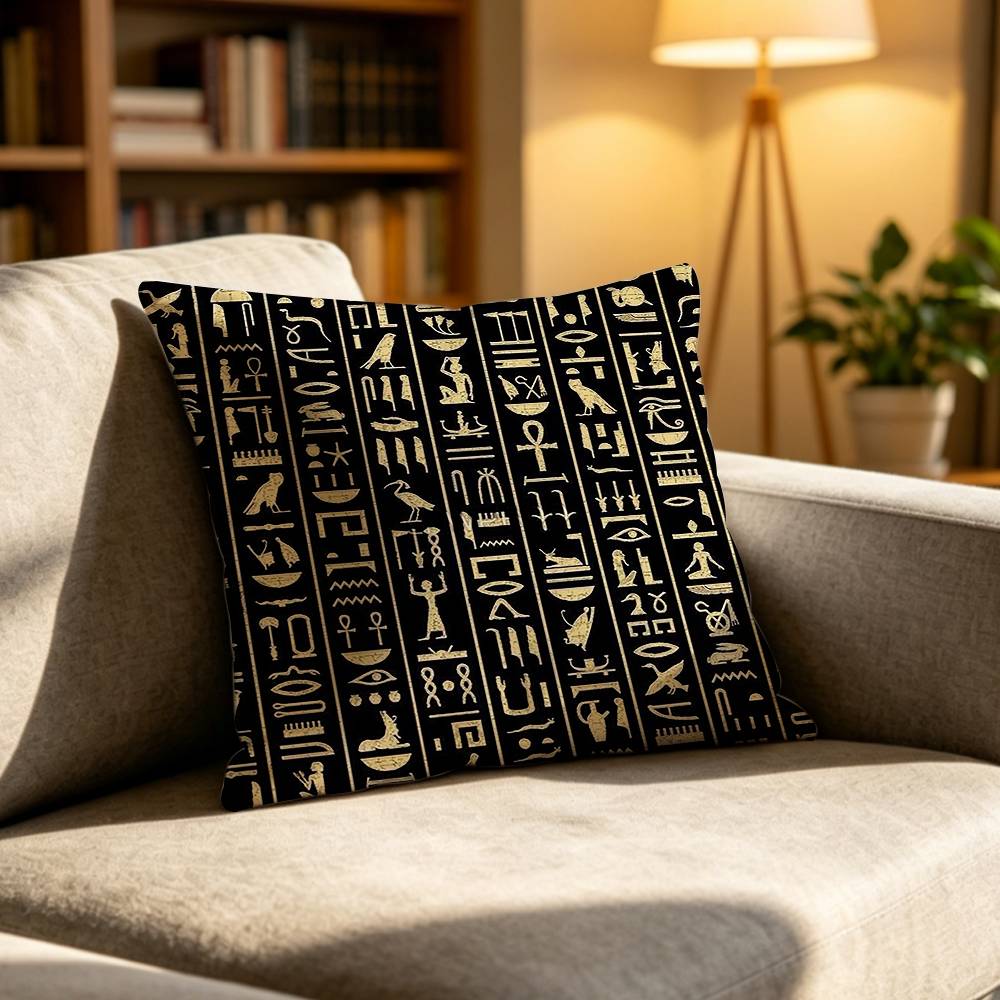 COOL A-Ancient Egypt hieroglyp - đánh giá và giá Home Textiles Egypt