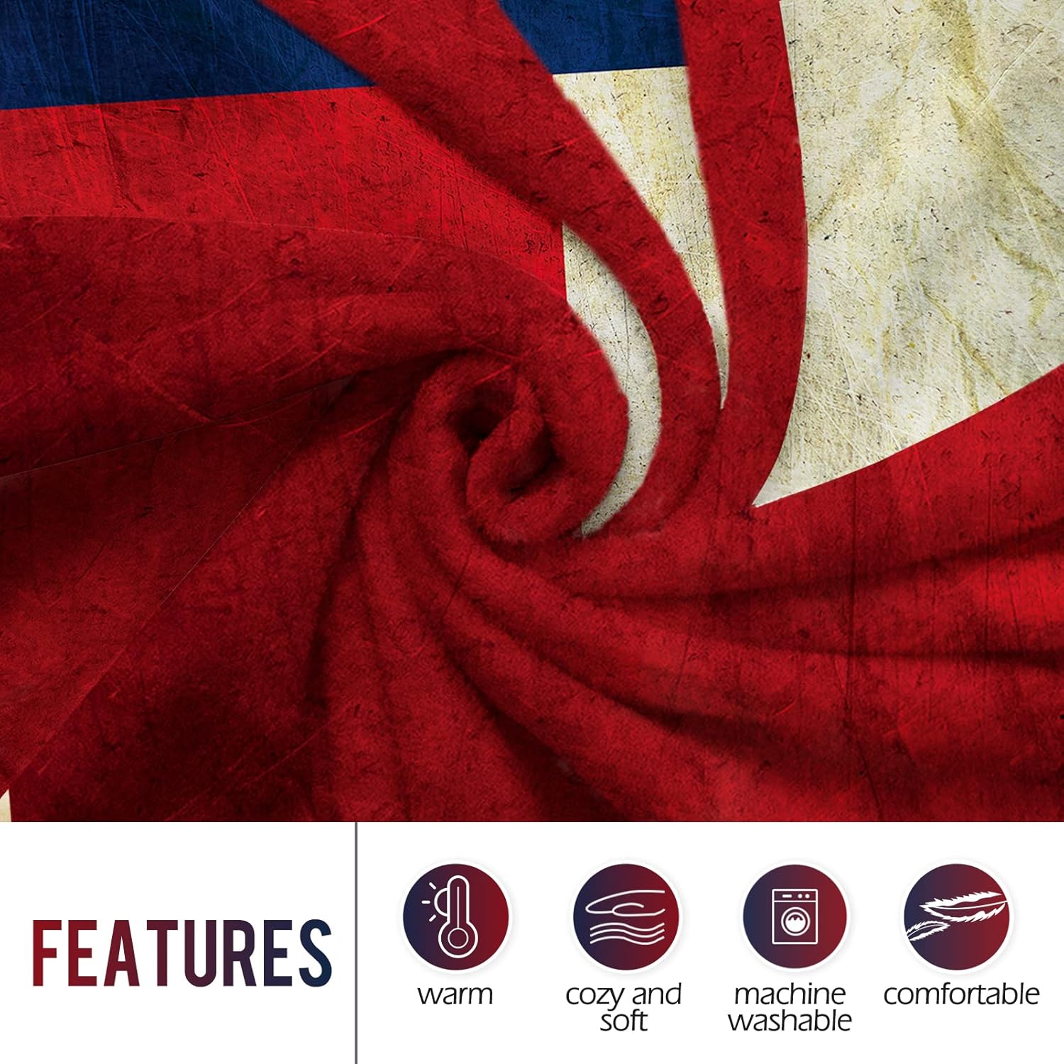 Levens Texas Flag Throw Blanke - đánh giá và giá Home Textiles Towel