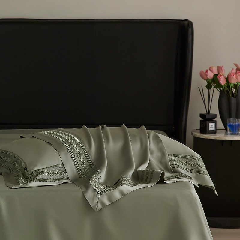 Premium Matcha Green/Dusty Pin - đánh giá và giá Home Textiles Bedding
