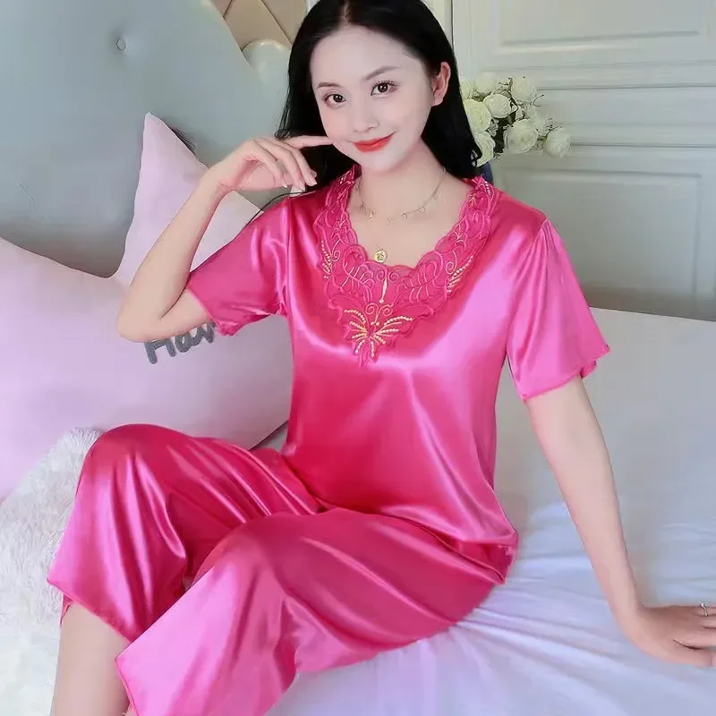 Summer Women Short Sleeve V Ne - đánh giá và giá Home Textiles Store