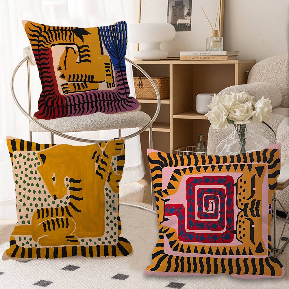 Ancient Egypt Tiger Leopard Pe - đánh giá và giá Home Textiles Egypt