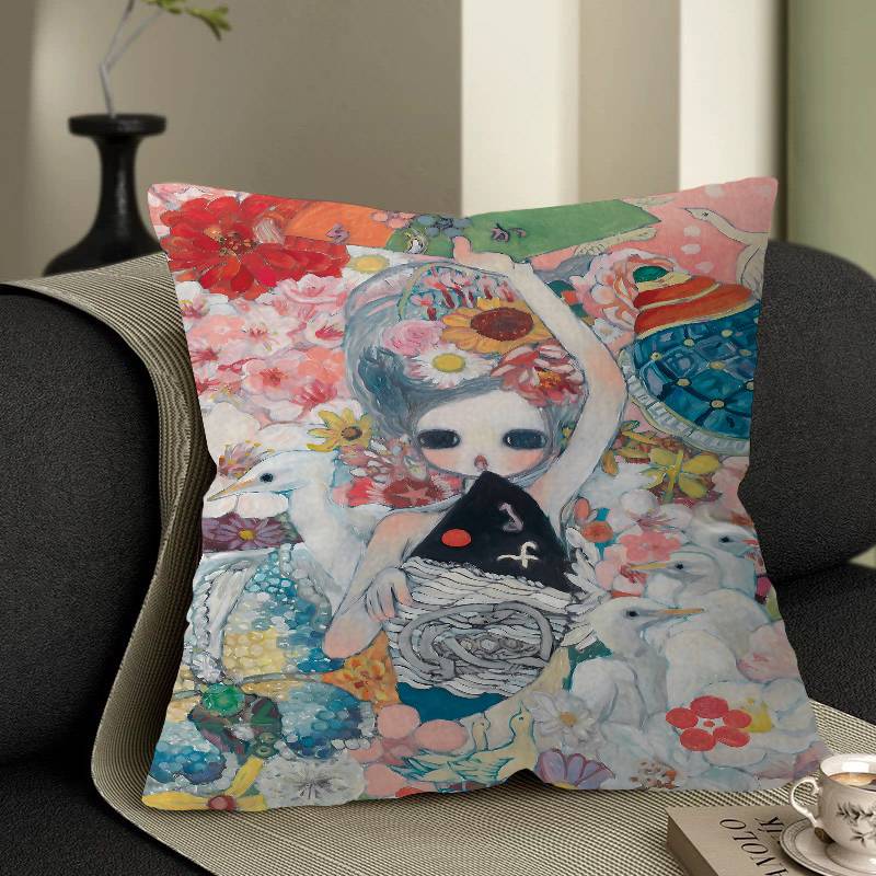 Aya Takano Cartoon pillow cove - đánh giá và giá Aya Home Textiles