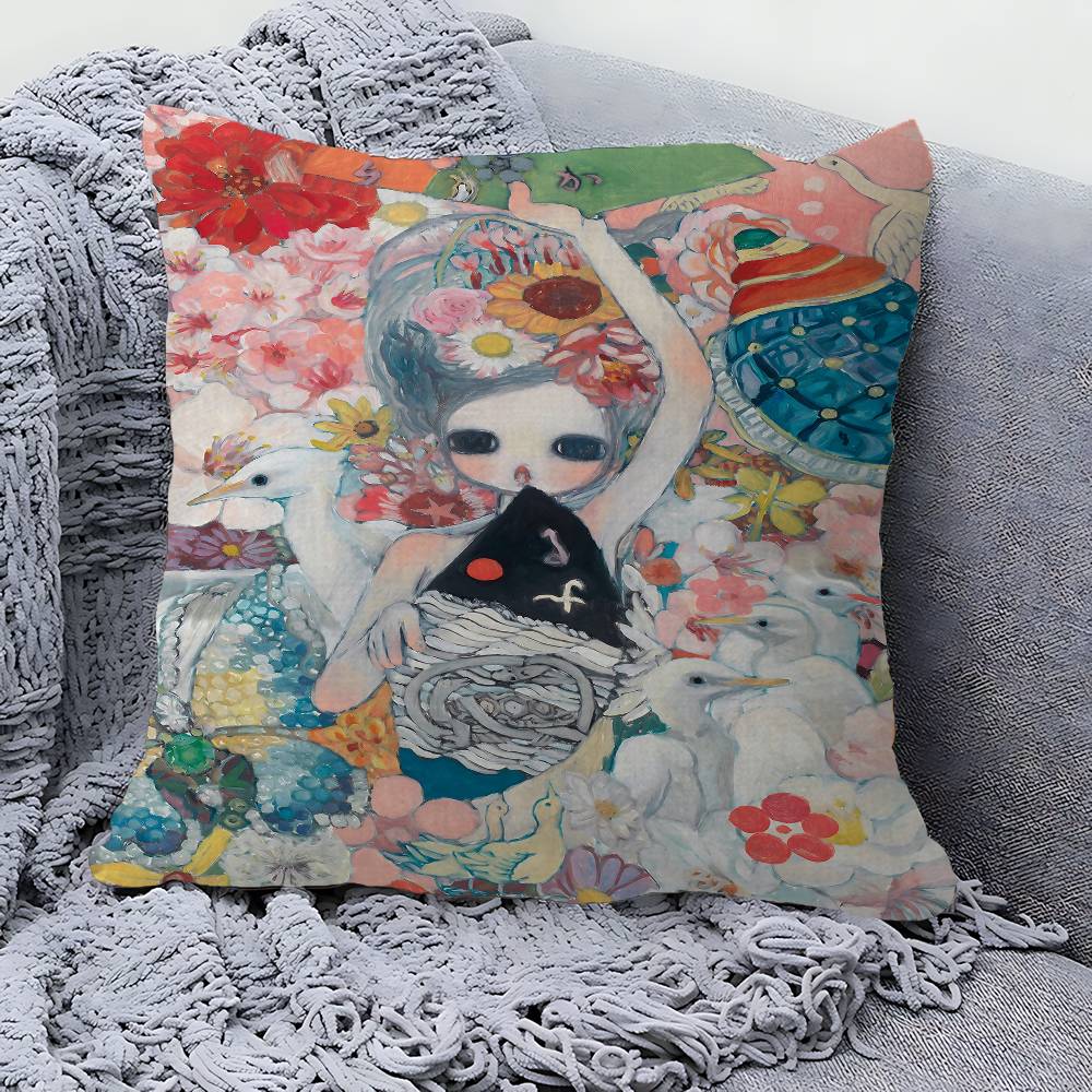 Aya Takano Cartoon pillow cove - đánh giá và giá Aya Home Textiles
