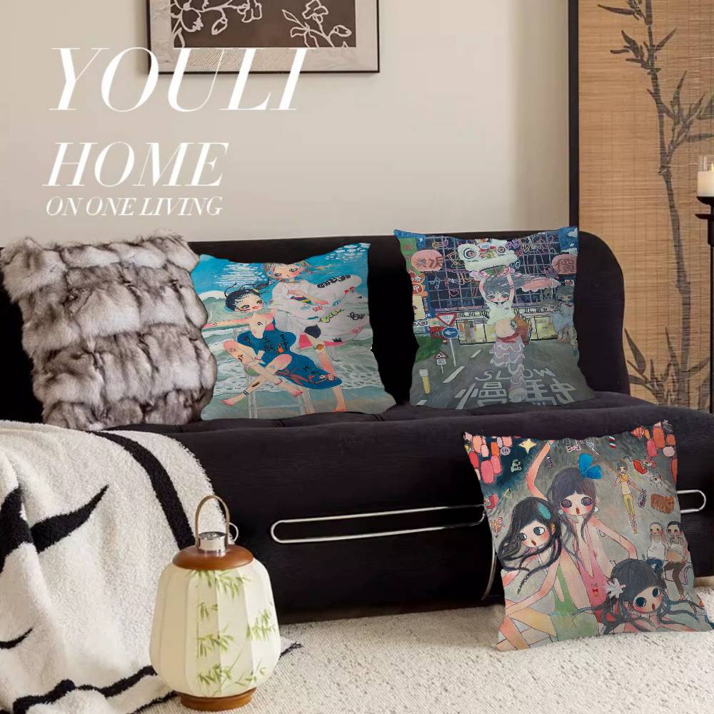 Aya Takano Cartoon Artwork Ani - đánh giá và giá Aya Home Textiles