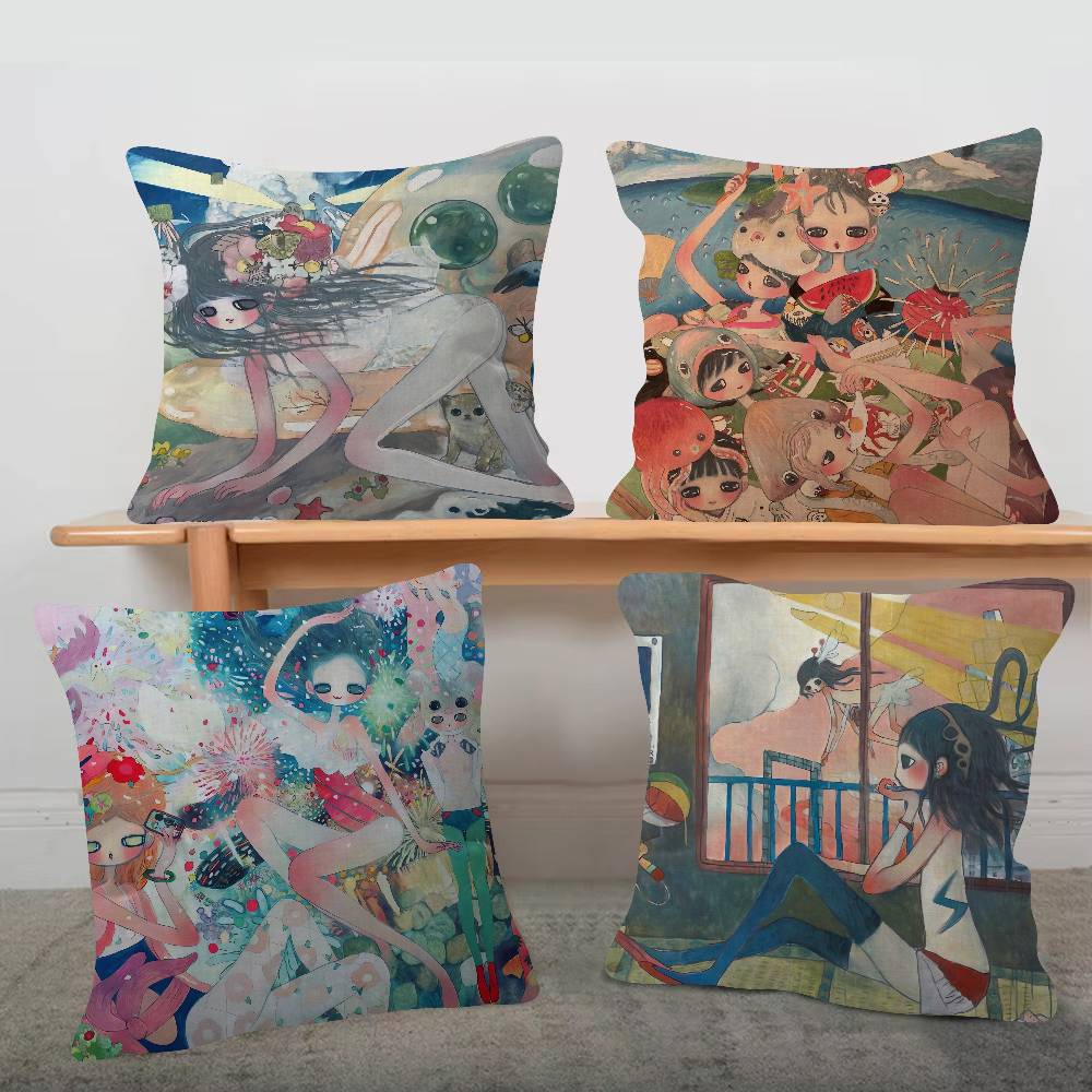 Artist Aya Takano Pillow Case  - đánh giá và giá Aya Home Textiles