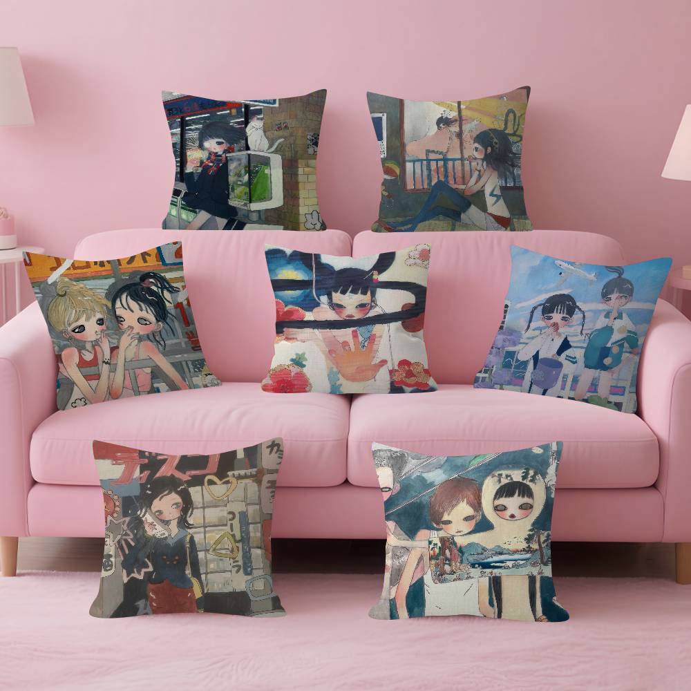 Art Aya Takano Girl  Pillow An - đánh giá và giá Aya Home Textiles