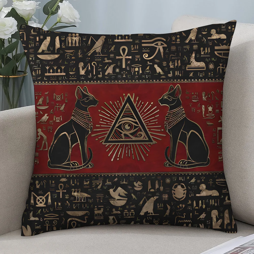 Ancient Egypt Anubis Pillow Ca - đánh giá và giá Home Textiles Egypt