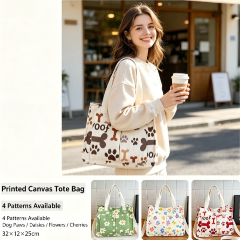 Fashion Corduroy Eco Bag, Larg - đánh giá và giá Home Textiles Store