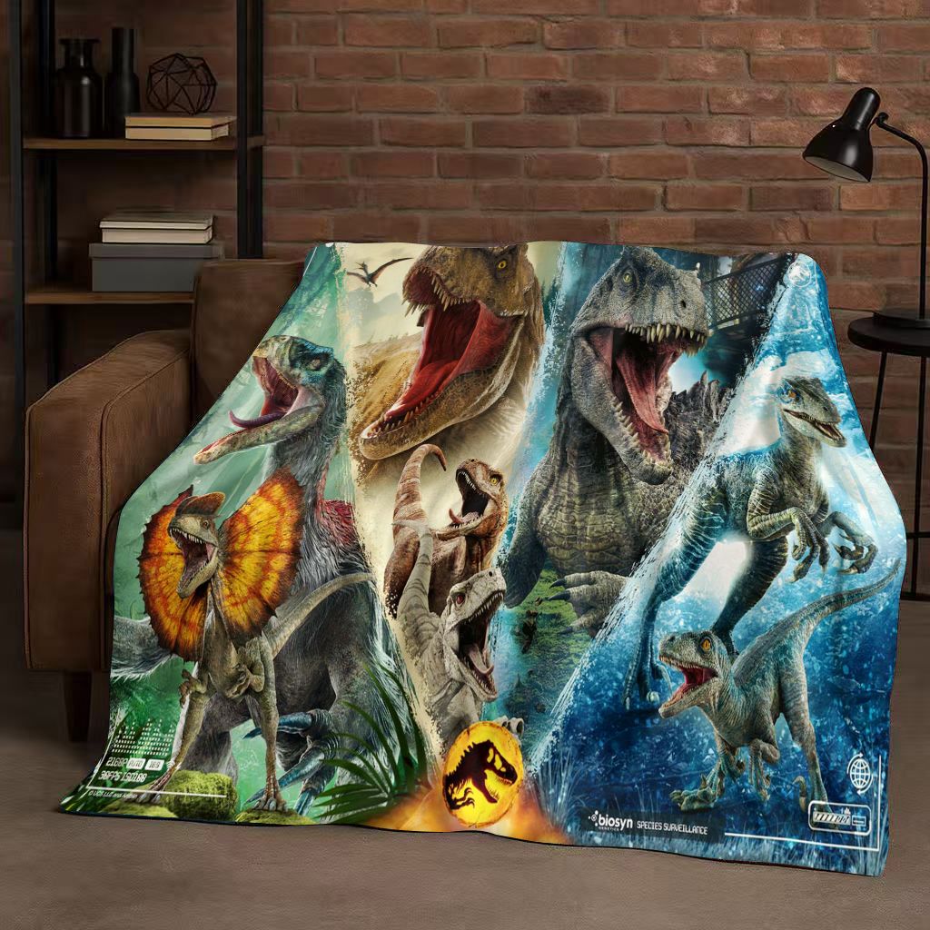 3D Jurassic Park Dinosaur Cart - đánh giá và giá Home Textiles Towel