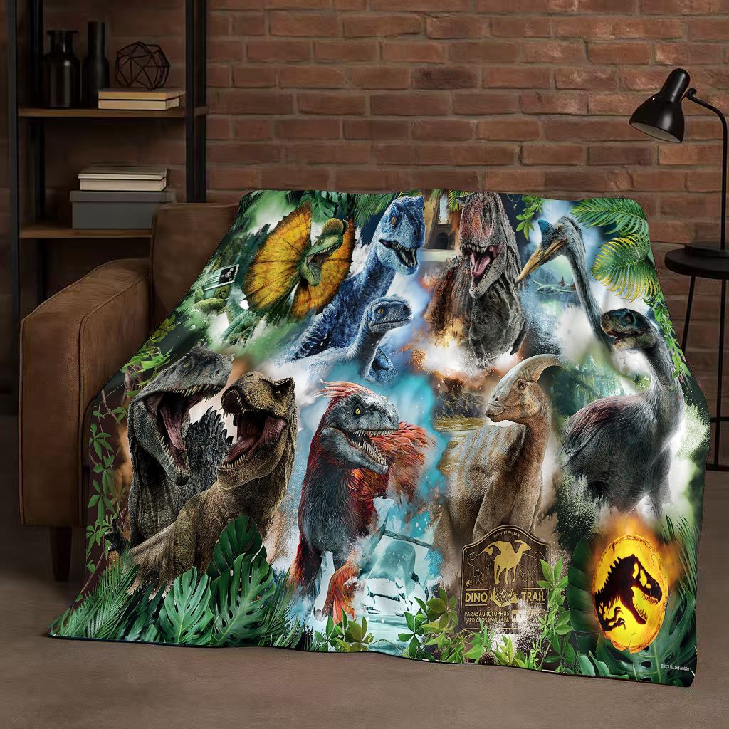 3D Jurassic Park Dinosaur Cart - đánh giá và giá Home Textiles Towel