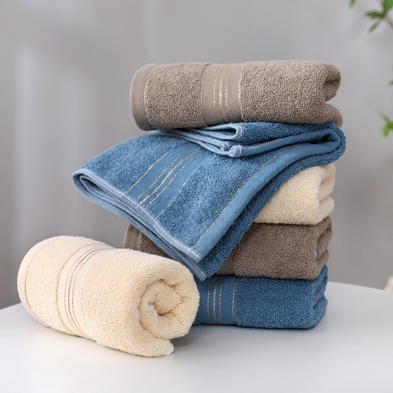 Thickened Absorbent Towel Pure - đánh giá và giá Home Textiles Towel